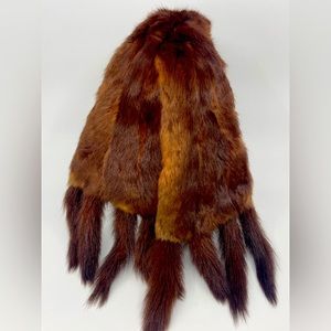 Vintage 1950's Genuine Mink Fur Stole Wrap